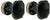 2 MR DJ PROD1 High Compression Titanium Driver Bullet Super Tweeter Aluminum Horn