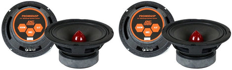 2 Pair DC Sound PROMID65P 6.5
