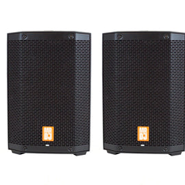 2 MR DJ PROX8PA PRO Battery Powered Active Portable PA Speaker All-in-One Array System