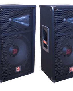 2 MR DJ PSS-2500 Single 18" Passive 2500 Watts 2-Way DJ/PA PRO Audio Loudspeaker