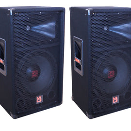 2 MR DJ PSS-2500 Single 18" Passive 2500 Watts 2-Way DJ/PA PRO Audio Loudspeaker