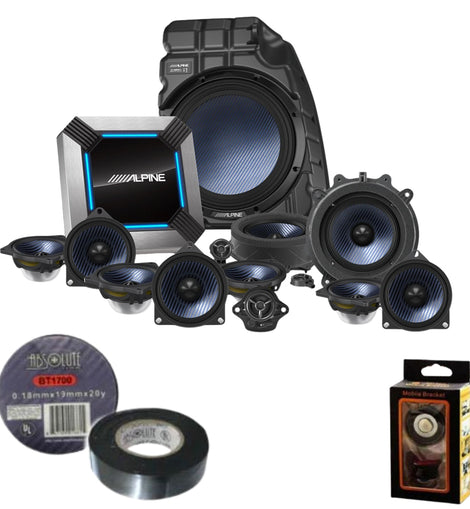 Alpine PSS-TSLA-213P 13-Speaker Fit 2018-21 Tesla Model 3 with Factory Premium Audio Bundle