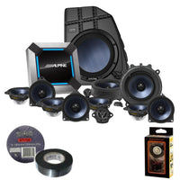 Alpine PSS-TSLA-22Y 13-Speaker Complete Sound System Upgrade Fit 2022 Tesla Model Y Bundle