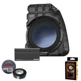 Alpine PSS-TSUB-T3A 10” Subwoofer & Amplifier Upgrade Kit Fit 2017-23 Tesla Model 3 Bundle