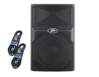 Peavey PVXP12 DSP Bluetooth 12" 980W Powered 12 Inch Speakers 1.4" Driver + 2 XLR Cable