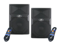 2 Peavey PVXp 10 10" Bluetooth Powered Loudspeakers + XLR Cable