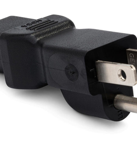 Hosa PWA-421 IEC C13 to NEMA 5-15P Adapter
