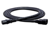 Hosa PWL-408 IEC C14 to IEC C13 Extension Cord 8 foot