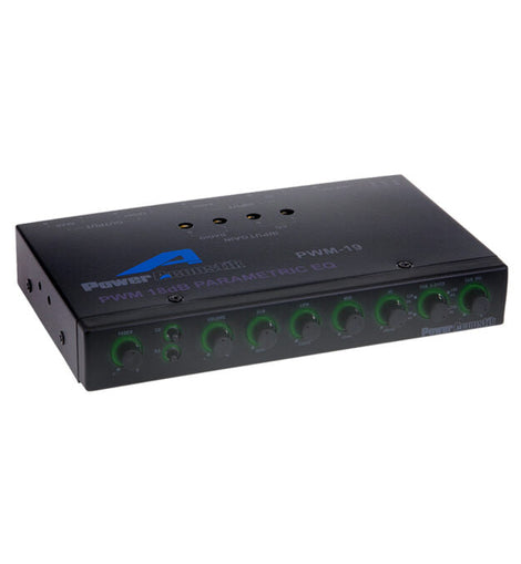 Power Acoustik PWM-19 4-Band Parametric EQ w/ Subwoofer Control & Pulse Width Modulated Power Supply