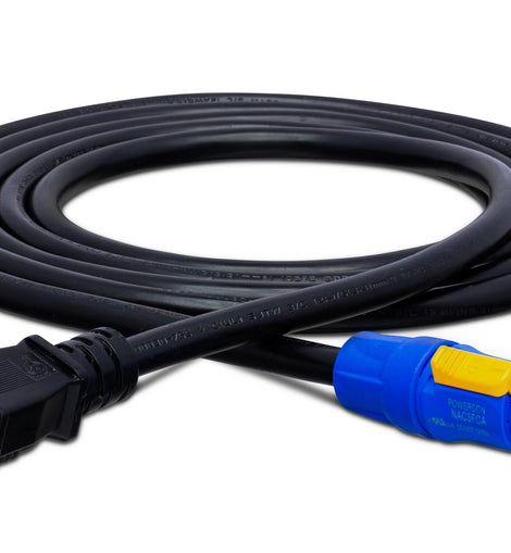 Hosa PWN-210 NEMA 5-15P to Neutrik powerCON NAC3FCA Power Cord 10 foot