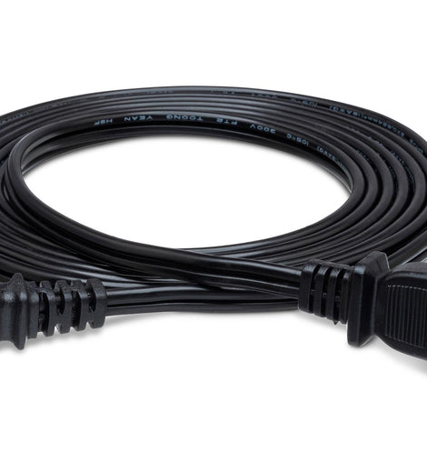 Hosa PWP-461 NEMA 1-15P to IEC C7 Polarized Power Cord 8 foot