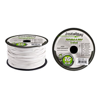 Install Bay PWWT16500 Primary Wire 16 Gauge All Copper White Coil - 500 ft