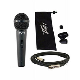 Peavey PV7 Microphone with XLR to XLR Cable