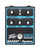 Peavey Bandit Supreme Teal Stripe Pedal Preamp Pedal