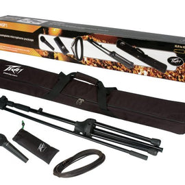 Peavey PV® MSP1 Microphone XLR/Mic Stand Pkg Complete Microphone with Stand Kit - XLR Cable