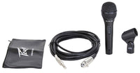 Peavey PVI 2 1/4" Cardioid Unidirectional Dynamic Vocal Microphone with 1/4" Cable