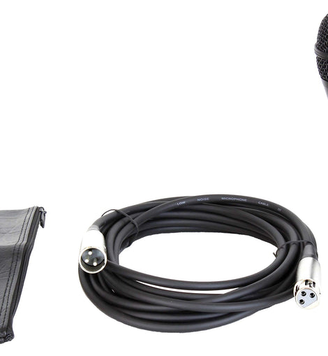Peavey PVI 3 Super Cardioid Unidirectional Dynamic Vocal Microphone with XLR Cable