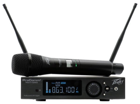 Peavey ProComm TRUE D HH 512MHZ-542MHZ NA Professional UHF Wireless Handheld Microphone