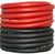 AT 100 Feet 0 Gauge Black & Red Power + Ground Wire Cable 1/0 Gauge Car Audio