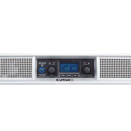 QSC GXD8 1200 Watt Two Channel Class D Power Amplifier With DSP