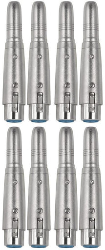 8 MR DJ QTXLRF1 XLR Female to 1/4