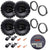 Rockford Fosgate R165x3-HSB524-72-7800 Front & Rear Speakers