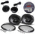Rockford Fosgate R1T-S 1" Tweeter & R169X3 6” x 9” 3-Way Coaxial Speaker