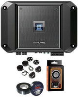 Alpine R2-A60F 4 Channel 600 Watt Class D Car Audio Amplifier & PAK1