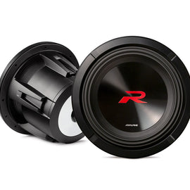 Universal Car Stereo Vented Enclosure Single 12" Alpine R2-W12D4 Type R Car Audio Subwoofer Custom Sub Box Enclosure Package