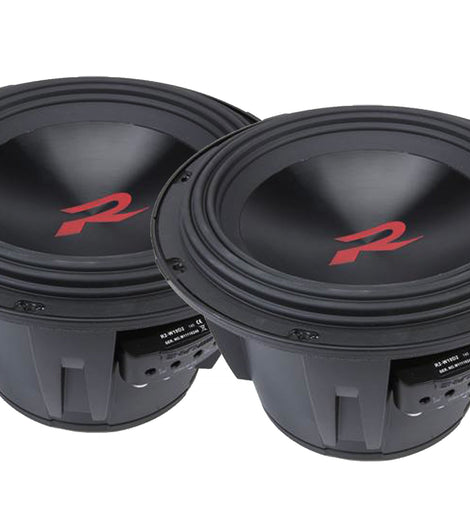 2 Alpine R2-W10D4 Car Audio Type R Dual 4 Ohm 1500 Watt 10