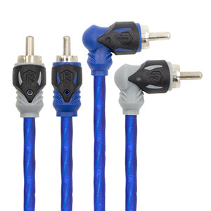 Raptor R4R3 RCA 2-Channel Audio Cable - Mid Series 3 Feet
