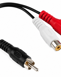 Absolute 2F1M RCA Interconnect Cable Wire Marine Car Amplifier Stereo Home Audio