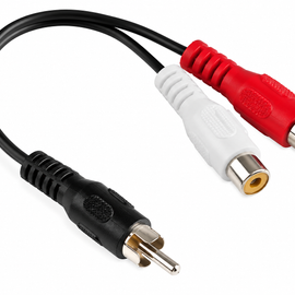 Absolute 2F1M RCA Interconnect Cable Wire Marine Car Amplifier Stereo Home Audio