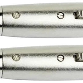 2 MR DJ RCAXLRF1 XLR Female to RCA Female Adapter Converter Gender Audio Coupler