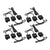 PowerSports RGBW2-4KT RGBW LED Rock Light, Used with RGBW-CB2 - 4 Piece Kit