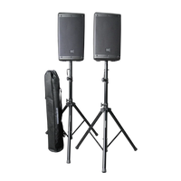 Gator Rok-It RI-SPKRSTDSET-200-AL Aluminum Tripod Speaker Stand Set with Bag