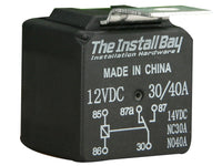 Install Bay RL3040 Economy 12 Volt 30/40 AMP Relay - Each
