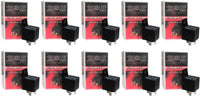 10 Pack Absolute 40A SPDT Automotive 5 Pin Relay Set