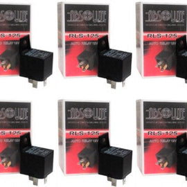 Absolute USA 12V 30/40 Amp SPDT Automotive Marine Bosch / Tyco Style 5 Pin Relay (10 Pack)