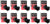 10 Pack Absolute 40A SPDT Automotive 5 Pin Relay Set