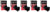 Absolute 5 PACK 12V 30/40 Amp SPDT Automotive Marine Bosch Tyco Style 5 Pin Relay
