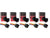 5 PACK Absolute 12V 30/40 Amp SPDT Automotive Marine Bosch Tyco Style 5 Pin Relay + Wires & Harness Socket
