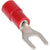 Install Bay RNST8 Red Nylon Spade Terminal 22-18 Gauge #8 - Package of 100