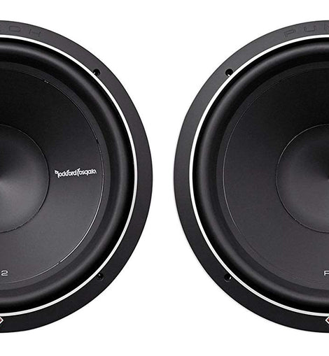2 Rockford Fosgate P2D2-12 Punch P2 DVC 2 Ohm 12