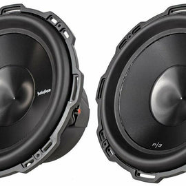 2 Rockford Fosgate P3D4-12 1200W Max, 600W RMS 12" Punch P3 Subwoofer