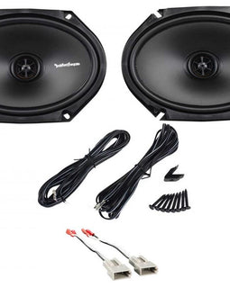 Front Rockford Fosgate Factory Speaker Replacement For 1991-94 Mazda Navajo