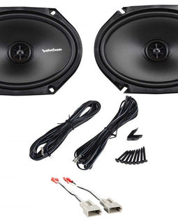 Rear Rockford Fosgate Factory Speaker Replacement For 1991-94 Mazda Navajo