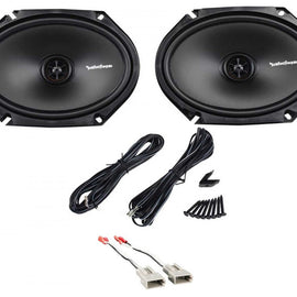 Rear Rockford Fosgate Factory Speaker Replacement For 1991-94 Mazda Navajo