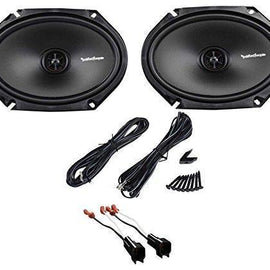 Front Rockford Fosgate Speaker Replacement Kit For 2002-10 Mercury Mountaineer