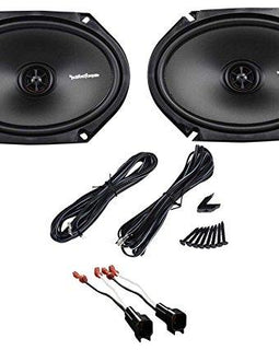 Front Rockford Fosgate Speaker Replacement For 2005-2011 Mercury Mariner